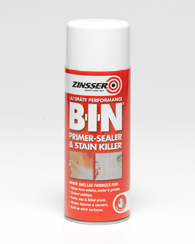 BIN Primer Sealer & Stain Killer Aerosol - 400ml